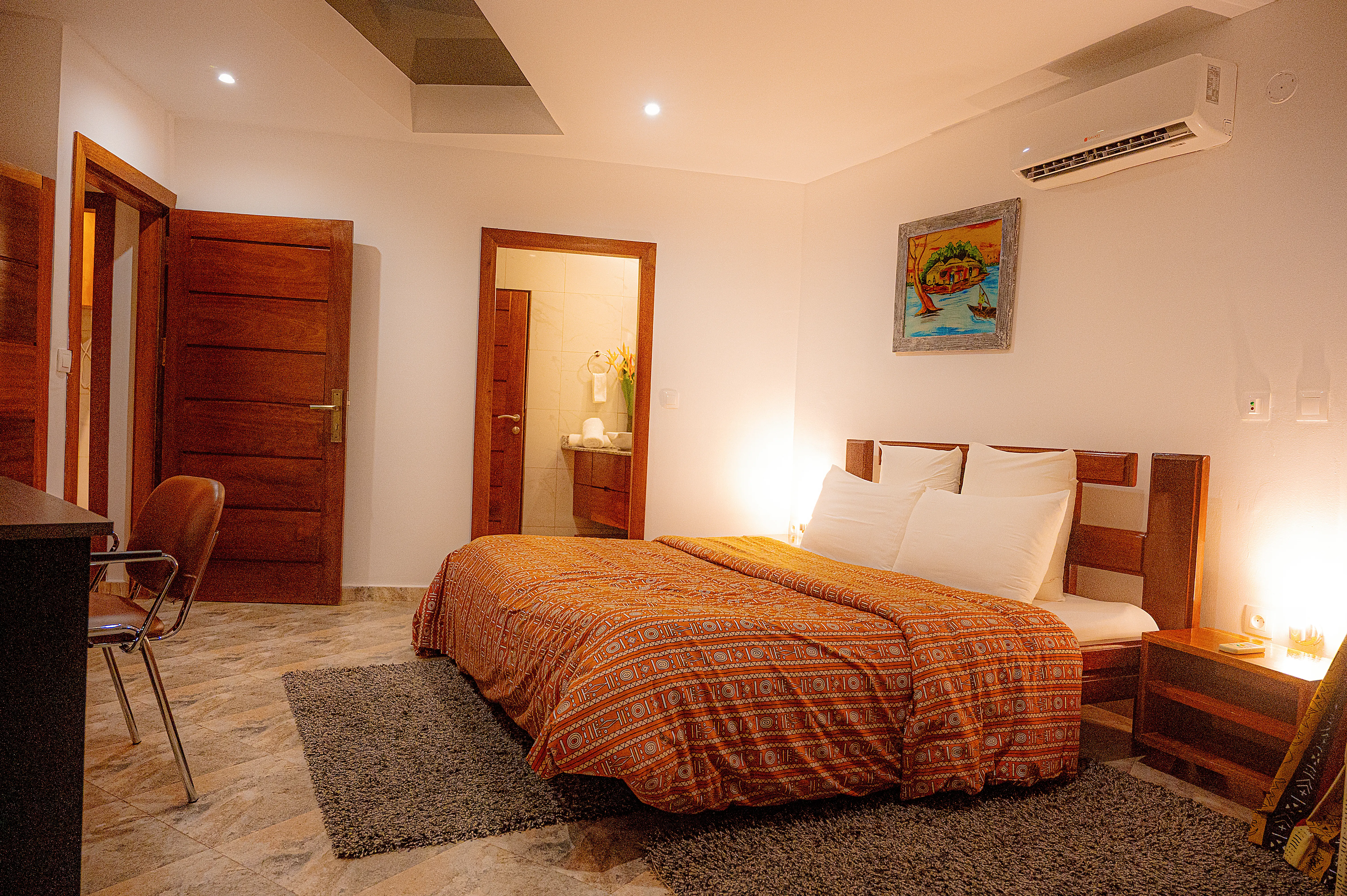 Appartement 3 pièces avec lit confortable